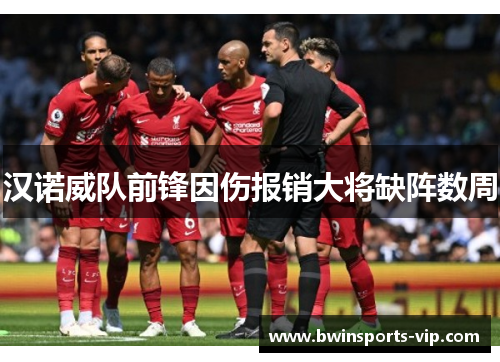 汉诺威队前锋因伤报销大将缺阵数周